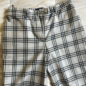 Burberry golf pants size 2